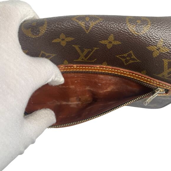 Authentic Louis Vuitton Saint Germain Crossbody Bag Brown Leather Vintage - Picture 14 of 16